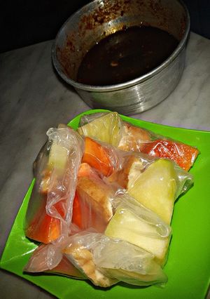 Foto resep Rujak Buah Wrap