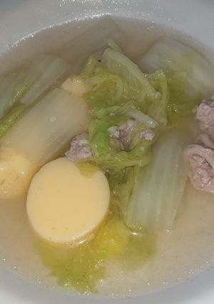 รูปของ แกงจืดเต้าหู้ หมูสับ คีโต
