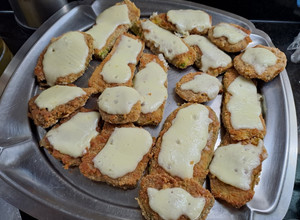 Una foto de Milanesas de zucchinis súper fáciles