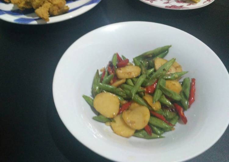 Bahan mengolah Tumis Buncis Bakso, Bisa Manjain Lidah