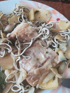 Una foto de Corvina al microondas