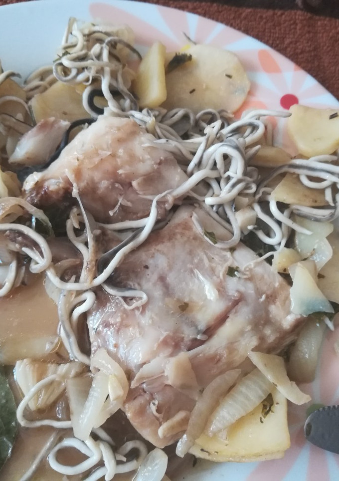 Una foto de Corvina al microondas