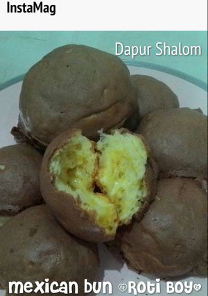 Foto resep Mexican bun (roti boy)
