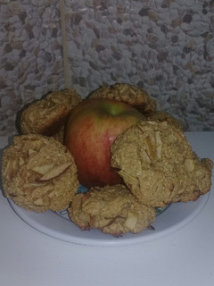 Una foto de Galletitas de avena 🍎 y almendras