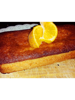 Una foto de Budín de naranja
