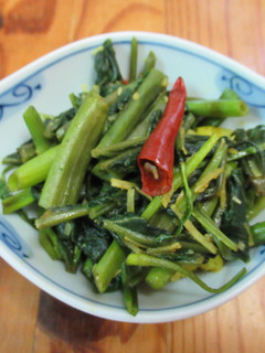 南洋風味空芯菜 的食譜成品照片