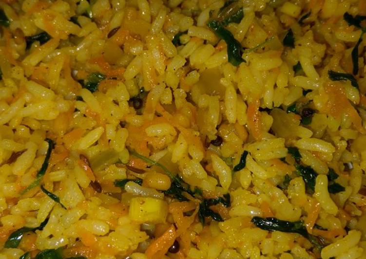 Easiest Way to Make Ultimate Carrot meethi rice
