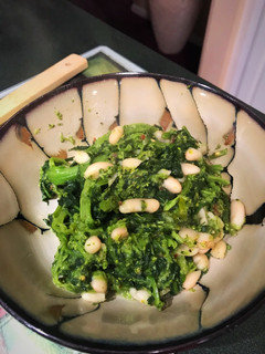 A picture of Greens and Beans.