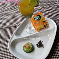 A picture of Cucumber ginger drink.