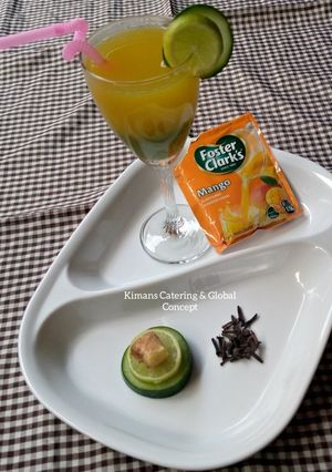 A picture of Cucumber ginger drink.
