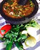 Salsa asada molcajeteada 🌶🌶