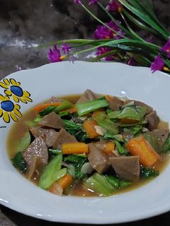 Foto resep Tumis Pokcoy Bakso