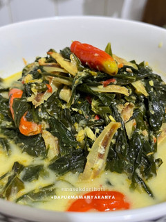 Foto resep Sayur Santan Daun Singkong Teri