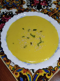 عکسی از دستور فرنی زعفرانی