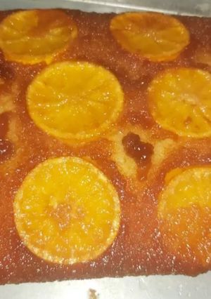 صورة لوصفة كيكة البرتقال