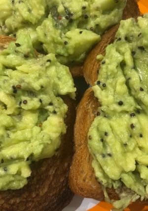 صورة لوصفة Avocado toast افوكادو توست