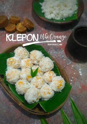 Foto resep Klepon Ubi Orange