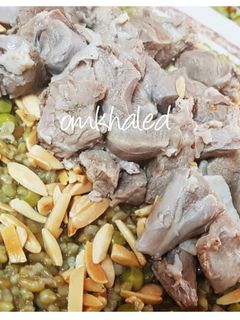 صورة لوصفة فريكه باللحم