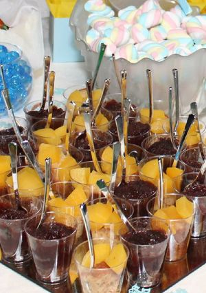 Una foto de Shots dulces sin horno