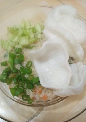 Foto resep Bubur Oatmeal Bayam Wortel