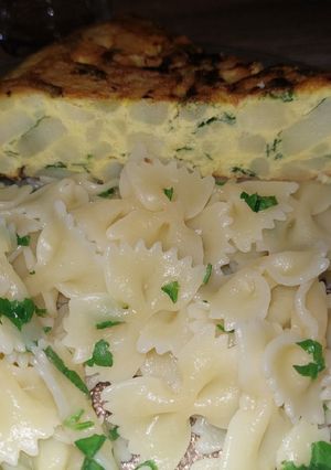 Una foto de Tortilla de papas cocidas