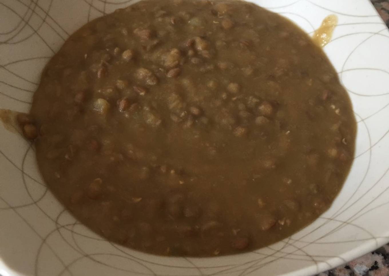 Lentejas veganas en MCC Monsieur Cuisine Connect o Thermomix
