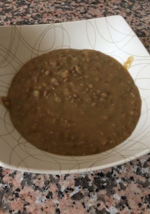 Una foto de Lentejas veganas en MCC Monsieur Cuisine Connect o Thermomix