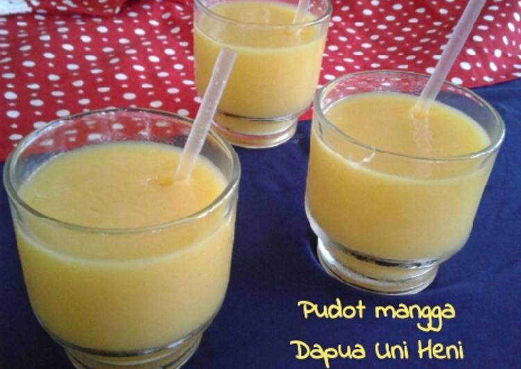 Pudot mangga 🍮🥤