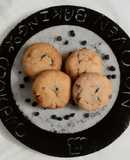 Nutella peanut butter chocolate chips cookies