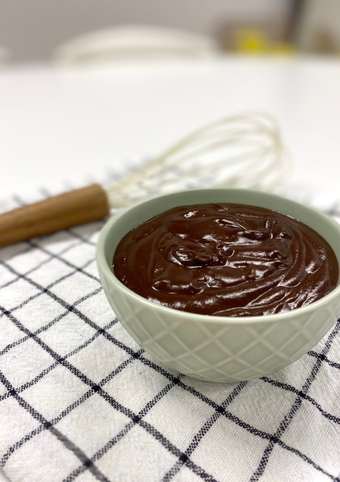 Una foto de Cobertura de chocolate para tartas