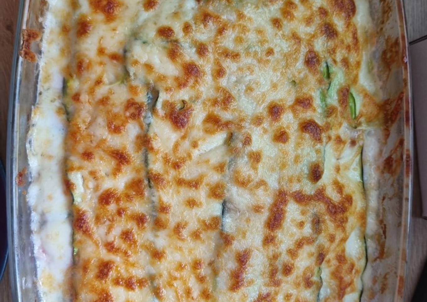 Lasaña de calabacín