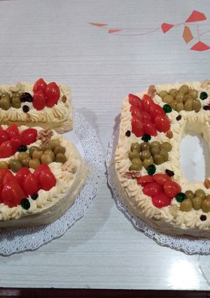 Una foto de Torta salada 50 años. GRACE