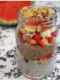 சியா புட்டிங் (Chia pudding recipe in tamil) செய்முறை முக்கிய புகைப்படம்
