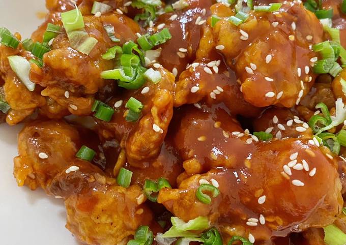 Korean Spicy Fried Chicken