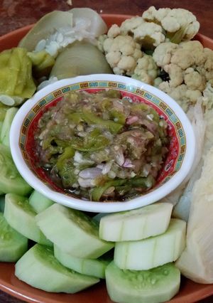 รูปของ น้ำพริกกระเทียม (น้ำพริกหอม)​