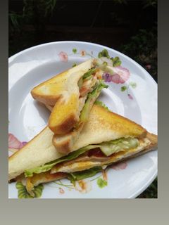 Foto resep Sandwich Telur Simpel