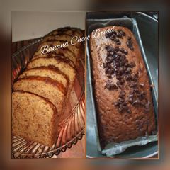 A picture of Banana Choco Bread.