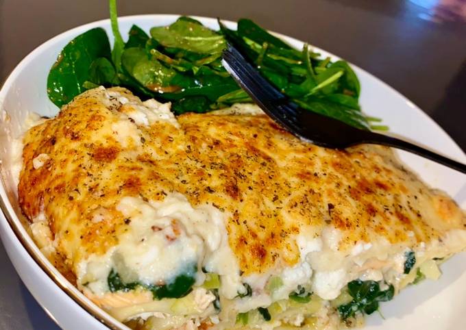 Lasagne au saumon, épinards & ricotta de Soö dS - Cookpad