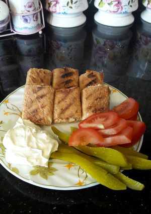A picture of Chicken Shawarma.