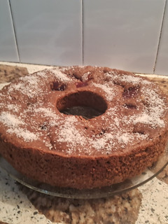 Una foto de Budín de Cocoa y miel, naranja con membrillo