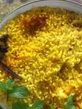 Nasi kuning saffron