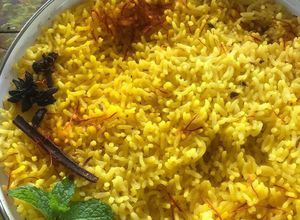 Foto resep Nasi kuning saffron