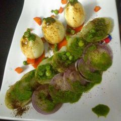 A picture of Boil egg potato Salad.