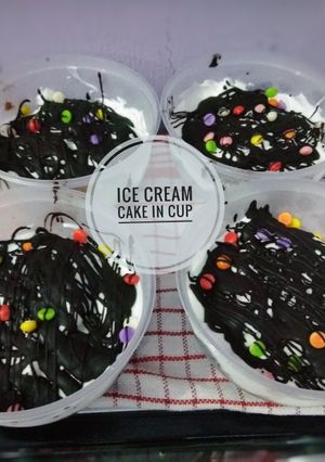 Foto resep Ice cream cake in cup