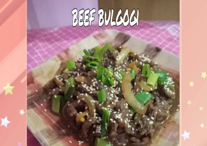 Beef bulgogi