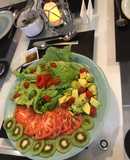 Ensalada para acompañar la cena