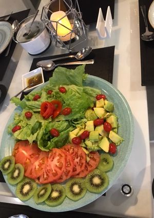 Una foto de Ensalada para acompañar la cena