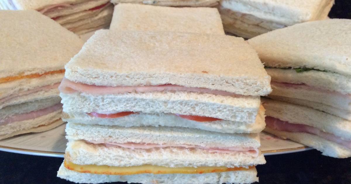 Sandwiches de Miga Argentinos Receta de Rosanas ideas- Cookpad