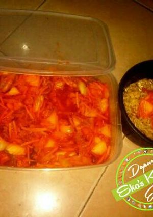Foto resep Kimchi Korea Homemade Simple