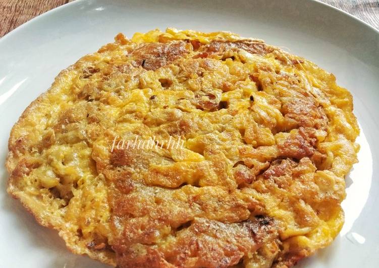 makanan Tortilla De Patatas (Spanish Omelette 🇪🇸) Jadi, Enak